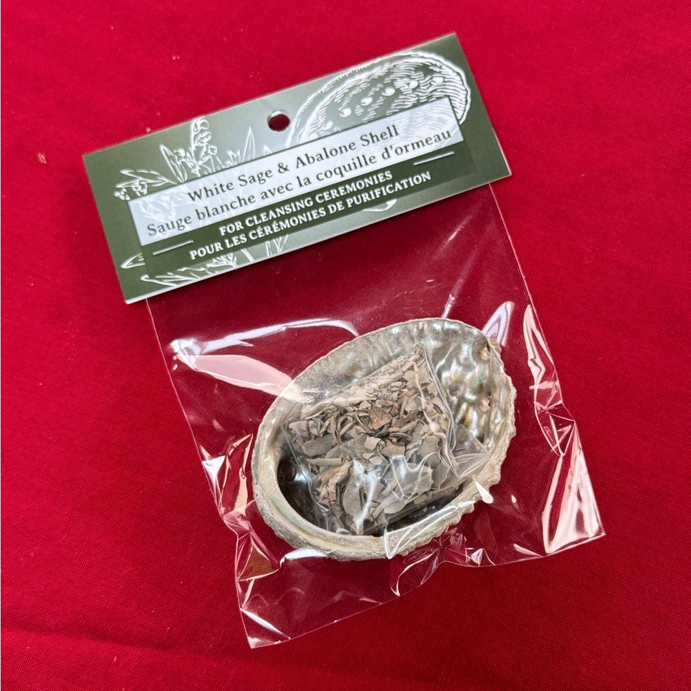 Travel Smudge Kit - Sage and Mini Abalone Shell